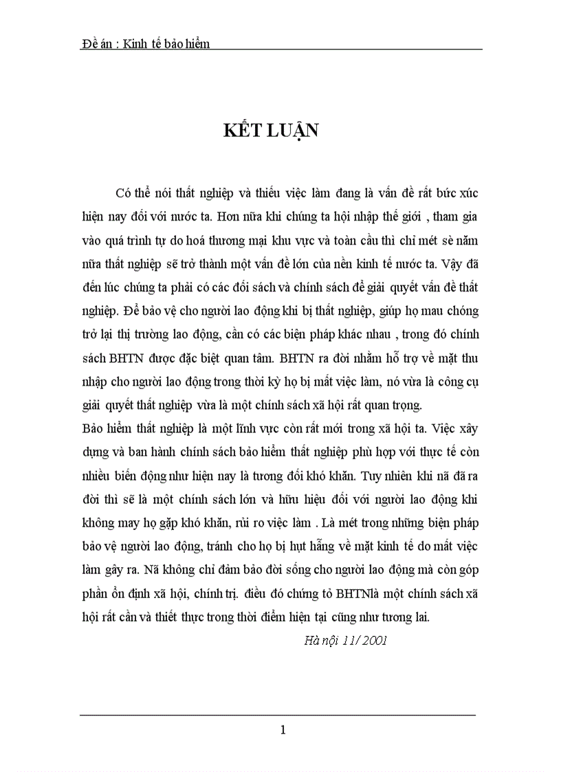 image for page Thất nghiệp và vấn đề triển khai bảo hiểm thất nghiệp ở việt nam