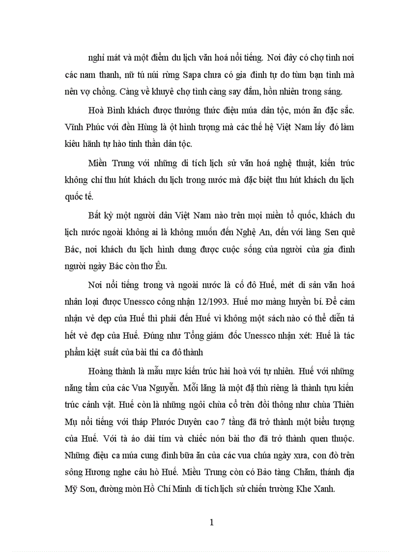 image for page Góp phần nâng cao tính hấp dẫn của sản phẩm du lịch Việt Nam trên cơ sở khai thác giá trị vật chất và tinh thần