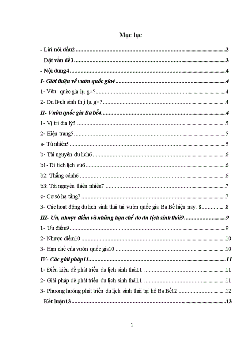 image for page Giải pháp để phát triển du lịch sinh thái