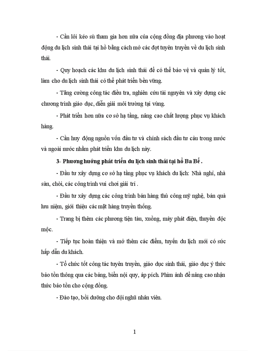 image for page Giải pháp để phát triển du lịch sinh thái