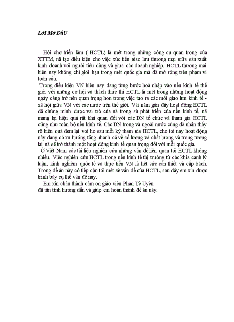 image for page Thực trạng tổ chức hội chợ triển lãm ở VN thời gian qua