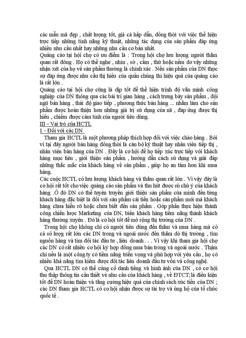 image for page Thực trạng tổ chức hội chợ triển lãm ở VN thời gian qua