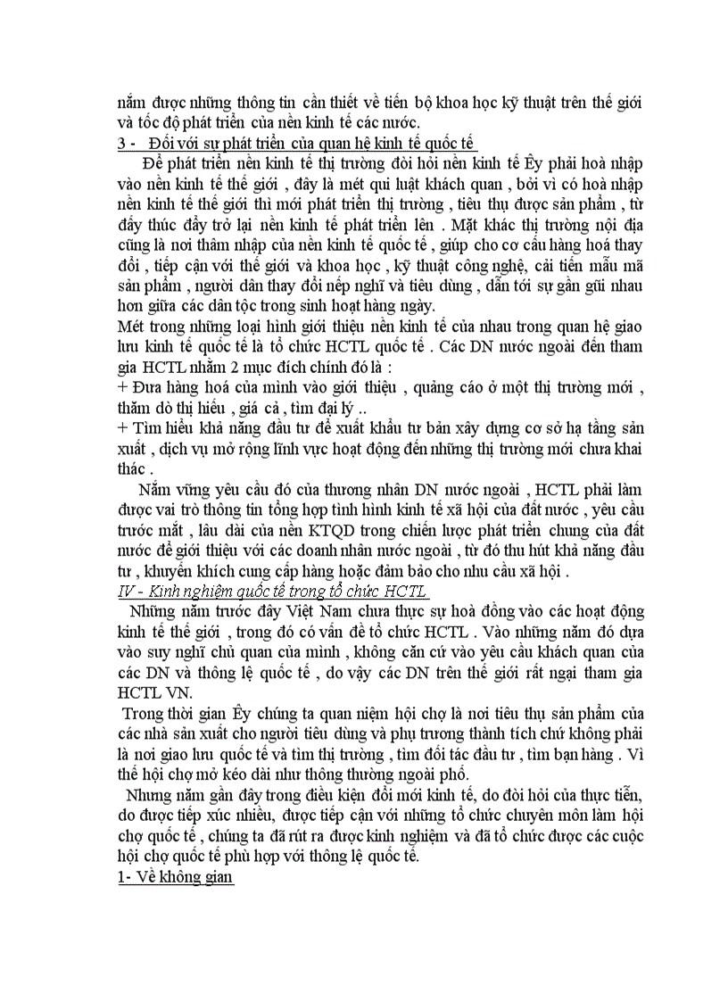 image for page Thực trạng tổ chức hội chợ triển lãm ở VN thời gian qua