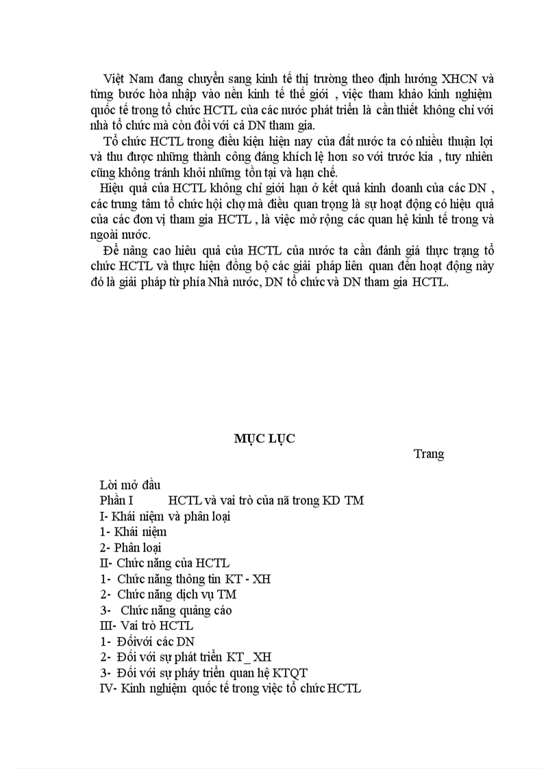 image for page Thực trạng tổ chức hội chợ triển lãm ở VN thời gian qua