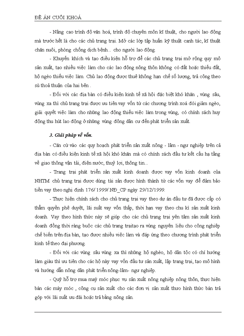 image for page Thực trạng và giải pháp phát triển kinh tế trang trại ở nước ta