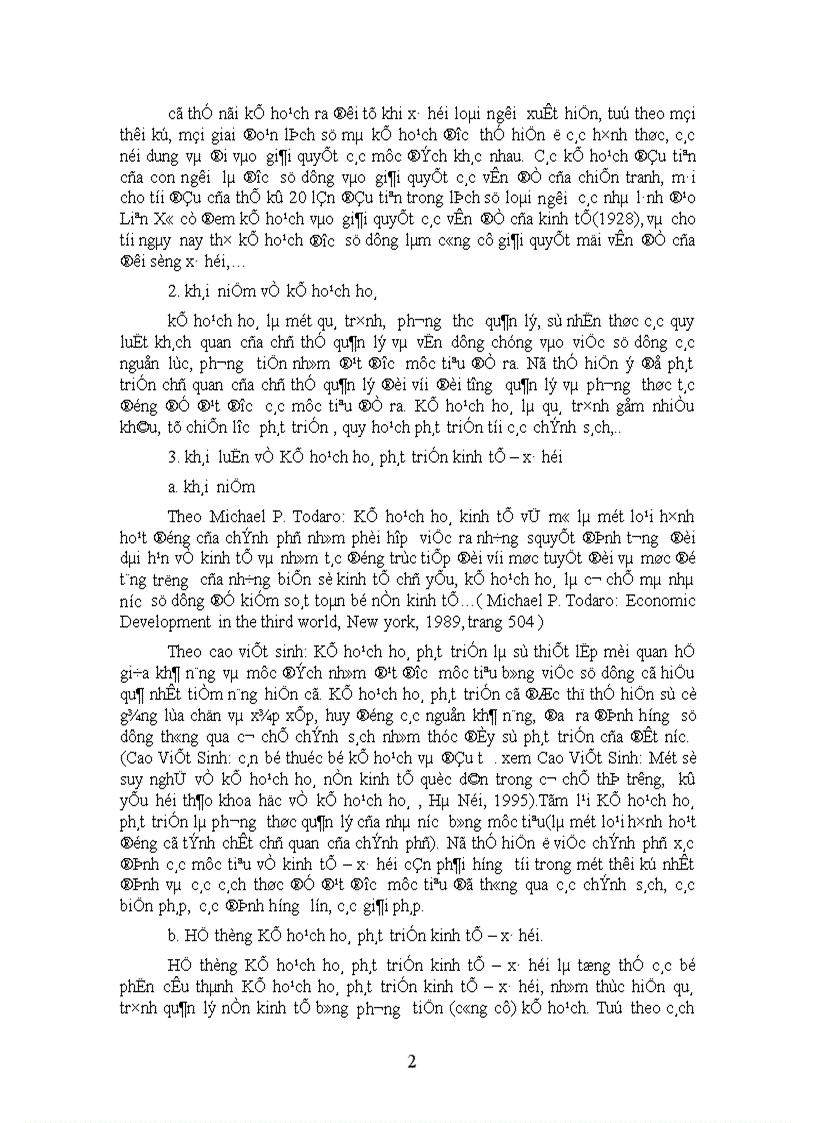 image for page Đổi mới về nội dung của công tác kế hoạch ở Việt Nam