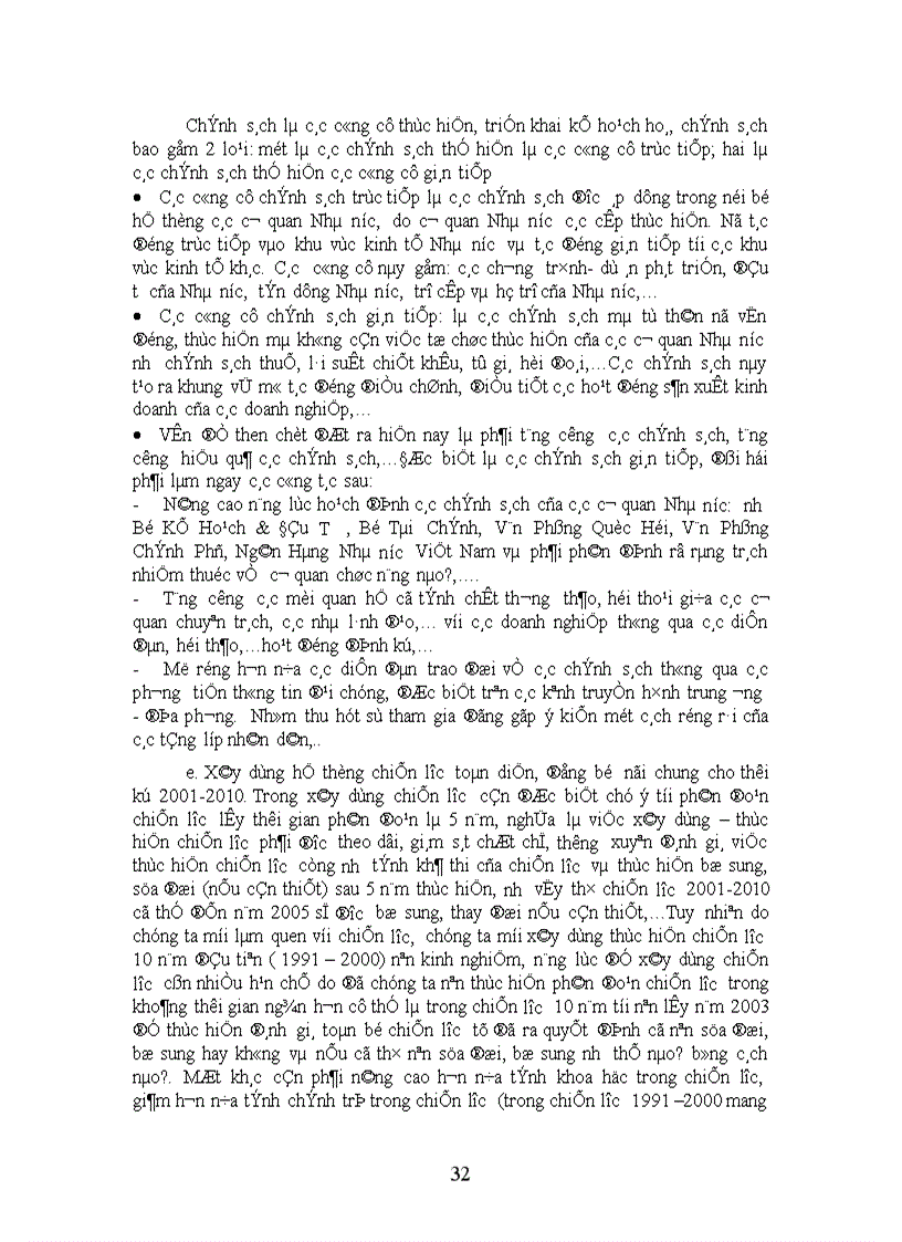 image for page Đổi mới về nội dung của công tác kế hoạch ở Việt Nam