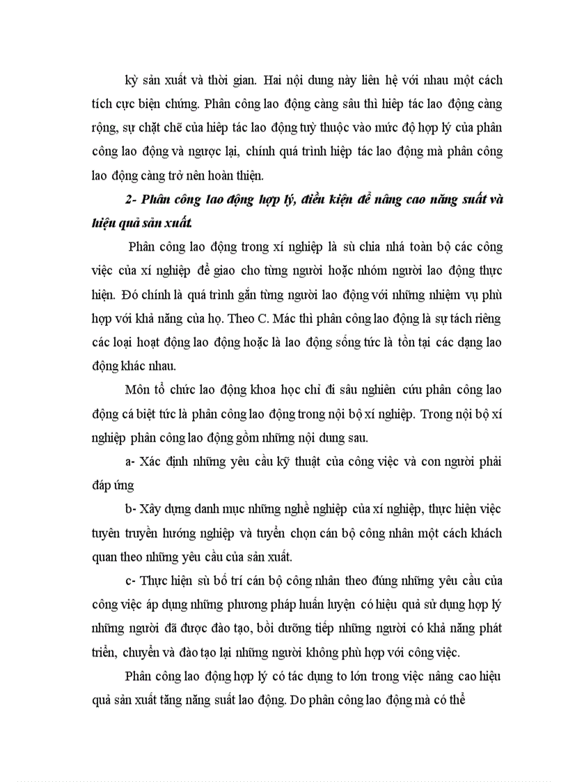 image for page Giải pháp để nâng cao hiêu quả phân công và hiệp tác lao động