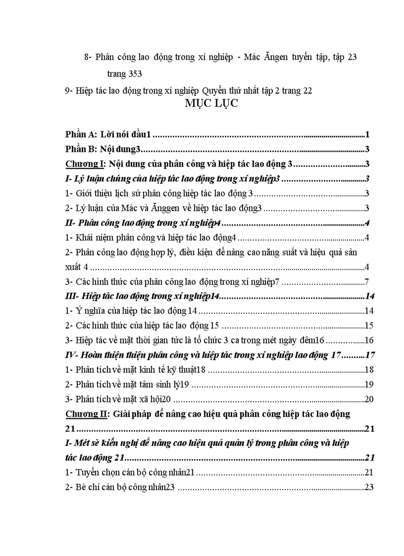 image for page Giải pháp để nâng cao hiêu quả phân công và hiệp tác lao động