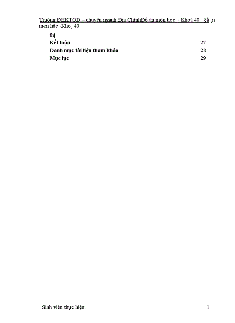 image for page Thực trạng và một số biện pháp của công tác quy hoạch sử dụng đất đô thị