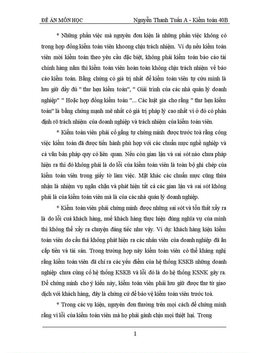 image for page Trách nhiệm pháp lý của kiểm toán viên và Công ty kiểm toán đối với báo cáo kiểm toán