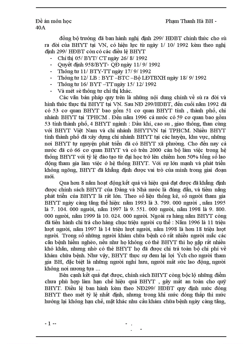 image for page Tình hình thu chi quỹ bảo hiểm y tế.