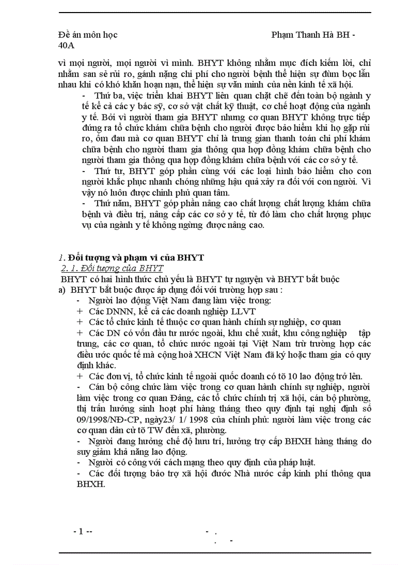 image for page Tình hình thu chi quỹ bảo hiểm y tế.