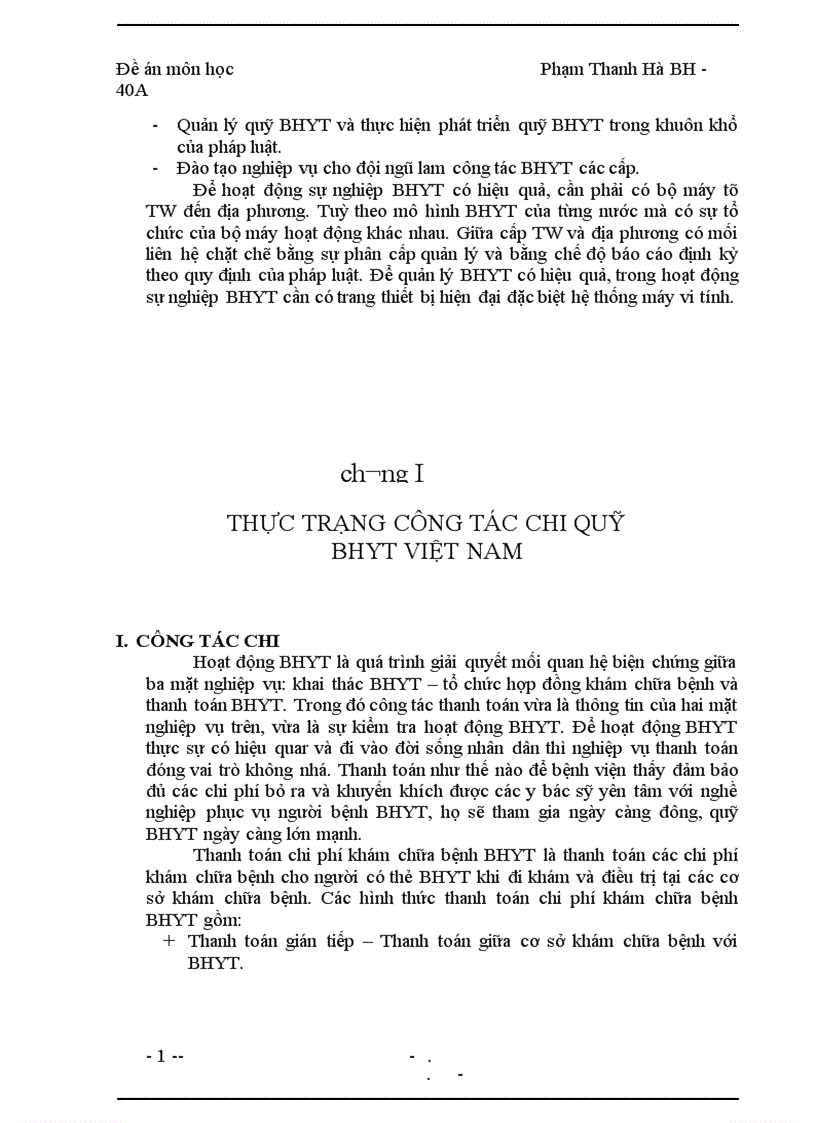 image for page Tình hình thu chi quỹ bảo hiểm y tế.