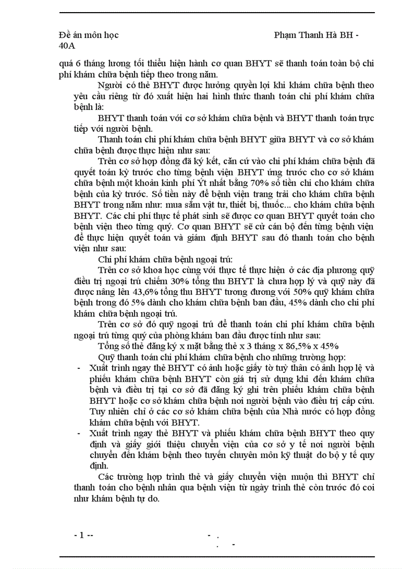 image for page Tình hình thu chi quỹ bảo hiểm y tế.