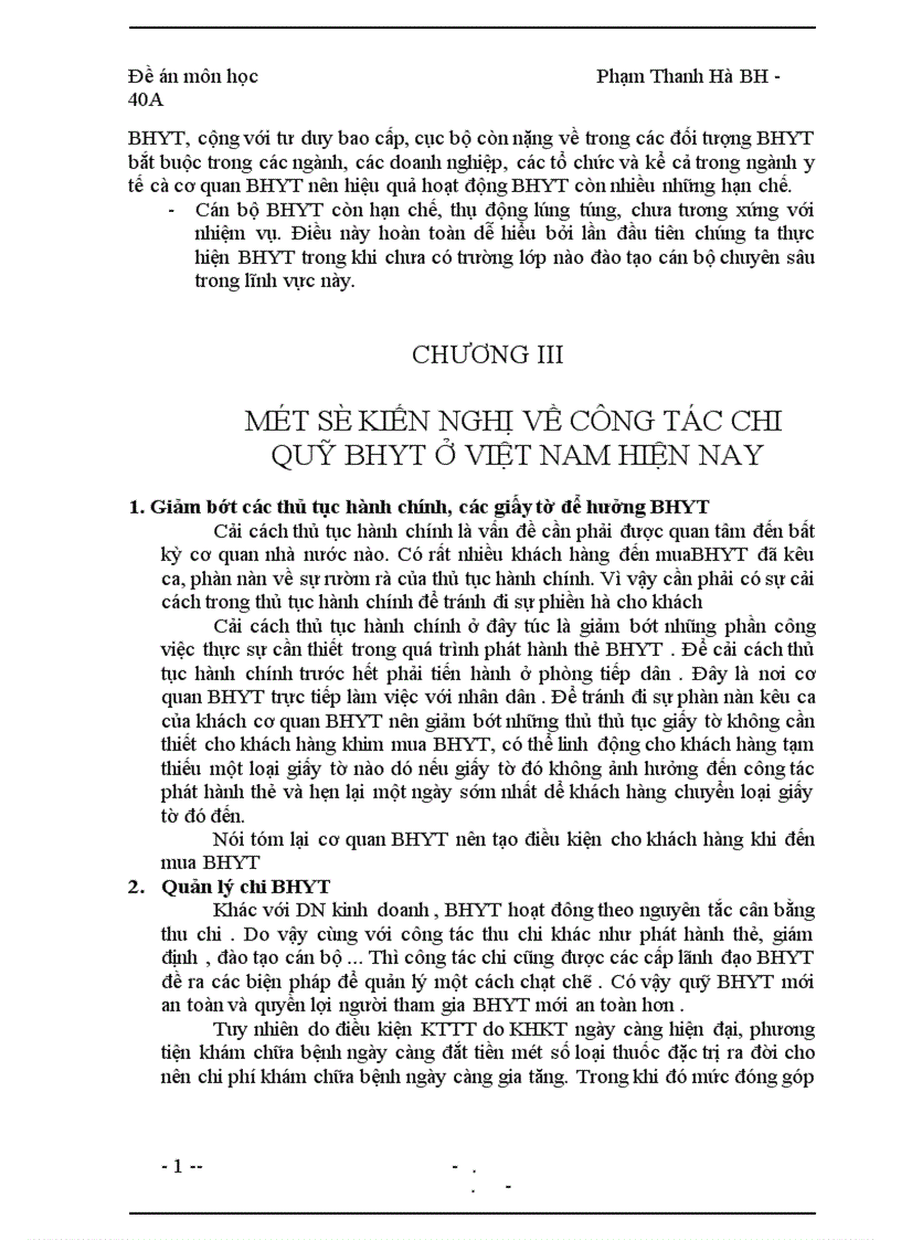 image for page Tình hình thu chi quỹ bảo hiểm y tế.