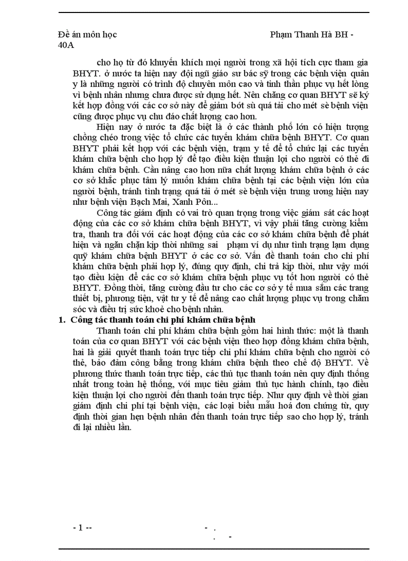 image for page Tình hình thu chi quỹ bảo hiểm y tế.