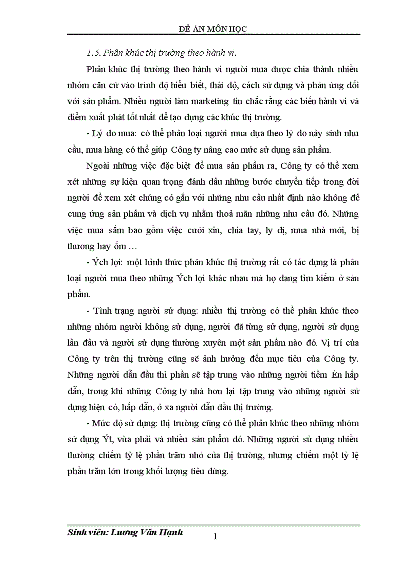 image for page Vấn đề mở rộng thị trường và xác định hình ảnh trong tâm trí khách hàng