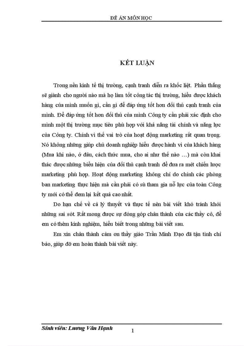 image for page Vấn đề mở rộng thị trường và xác định hình ảnh trong tâm trí khách hàng