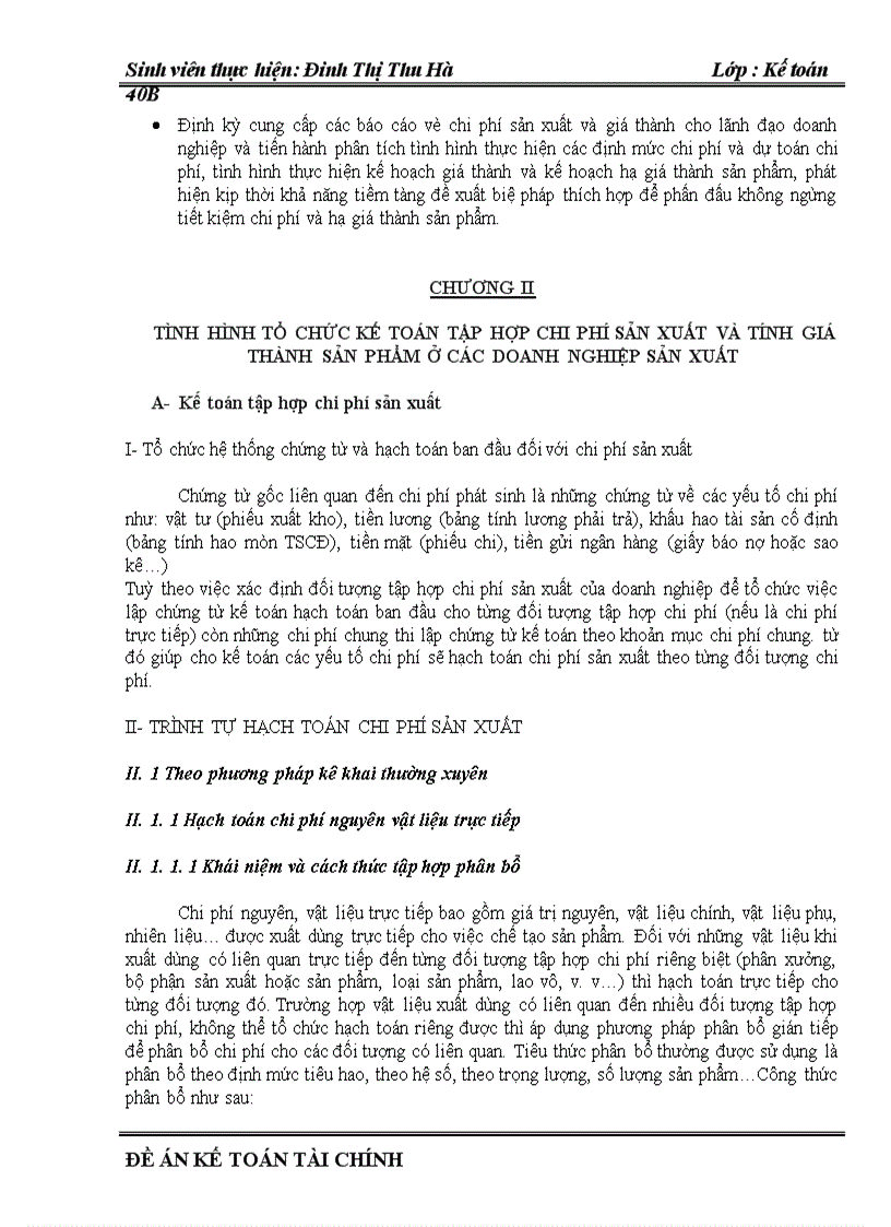 image for page Bàn về hạch toán chi phí sản xuất và tính giá thành sản phẩm trong các doanh nghiệp sản xuất