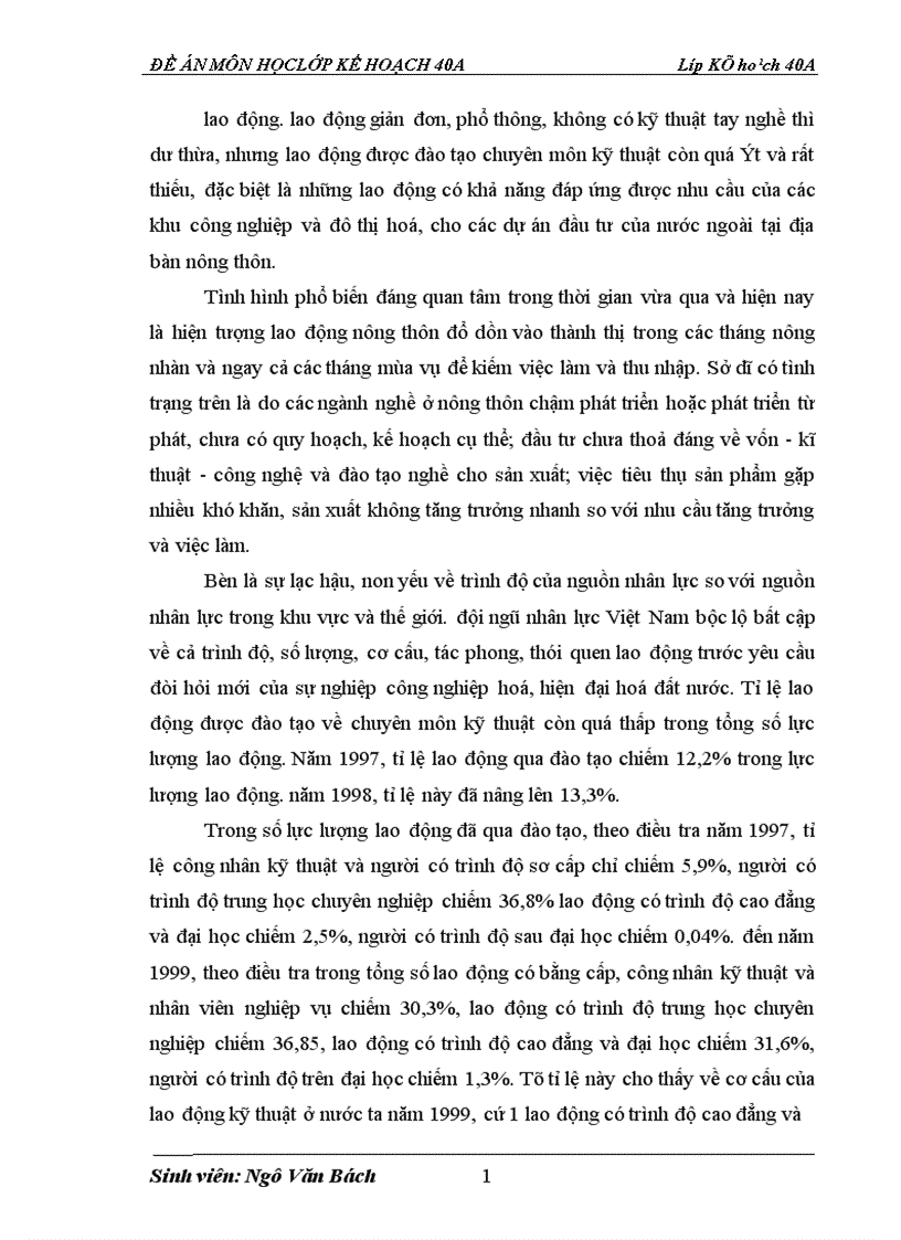 image for page Thực trạng nguồn nhân lực Việt Nam thời kỳ