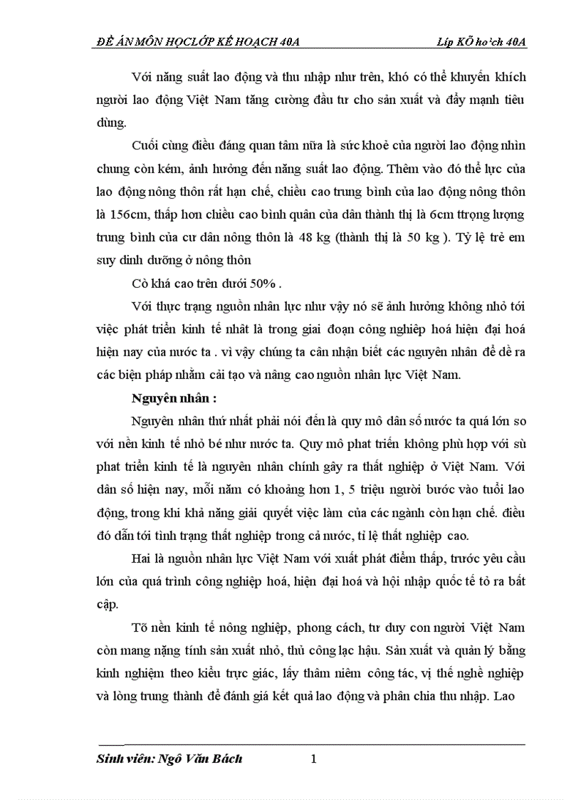 image for page Thực trạng nguồn nhân lực Việt Nam thời kỳ