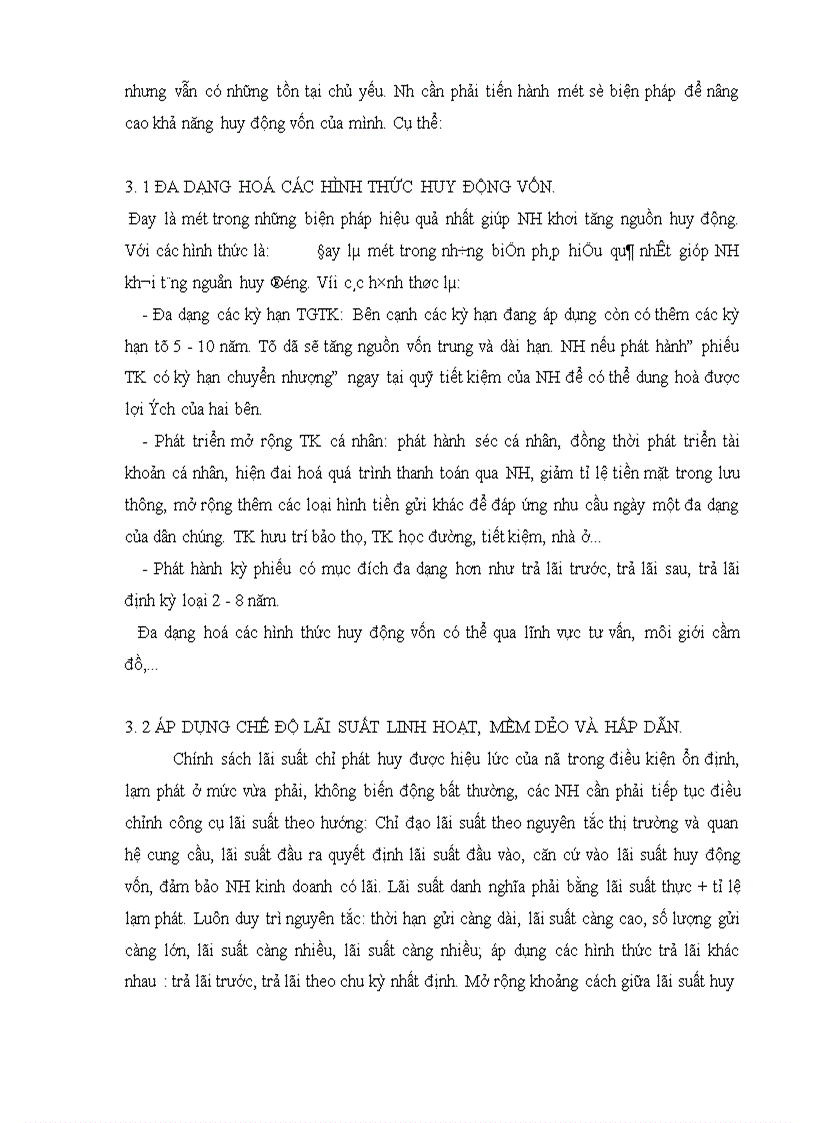 image for page Phân tích khả năng huy động vốn của một NHTM và các nhân tố ảnh hưởng đến nguồn huy động tại hai ngân hàng :ngân hàng công thương thanh xuân và sở giao dịch ngân hàng đầu tư và phát triển việt nam