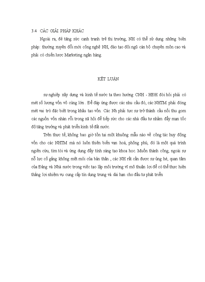 image for page Phân tích khả năng huy động vốn của một NHTM và các nhân tố ảnh hưởng đến nguồn huy động tại hai ngân hàng :ngân hàng công thương thanh xuân và sở giao dịch ngân hàng đầu tư và phát triển việt nam