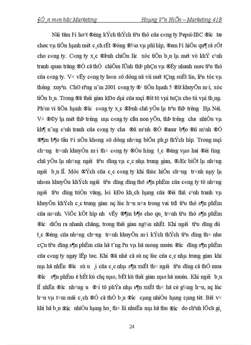 image for page Một số vấn đề về chiến lược xúc tiến bán đối với sản phẩm nước giải khát Pepsi của công ty nước giải khát Pepsi – IBC trên thị trường Hà Nộ