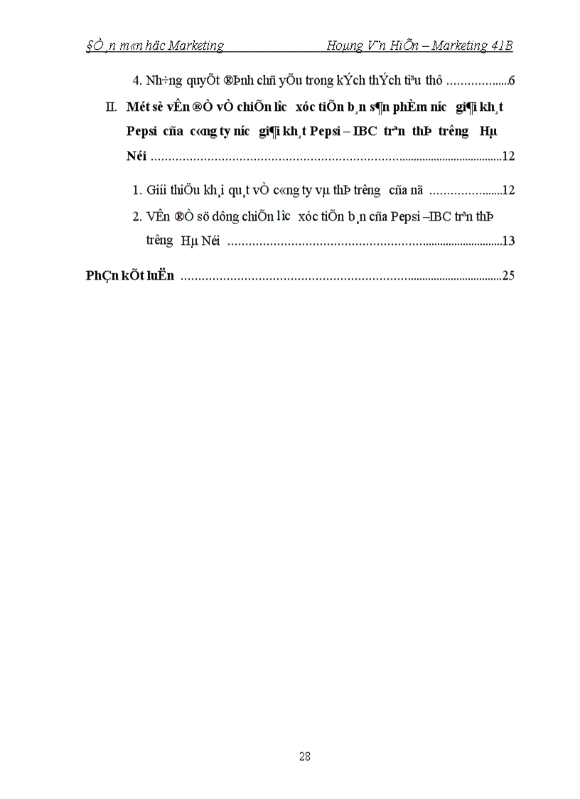 image for page Một số vấn đề về chiến lược xúc tiến bán đối với sản phẩm nước giải khát Pepsi của công ty nước giải khát Pepsi – IBC trên thị trường Hà Nộ