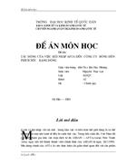 Tác động của việc hội nhập AFTA(Asean Free Trade Area) đến công ty bóng đèn- phích nước rạng đông