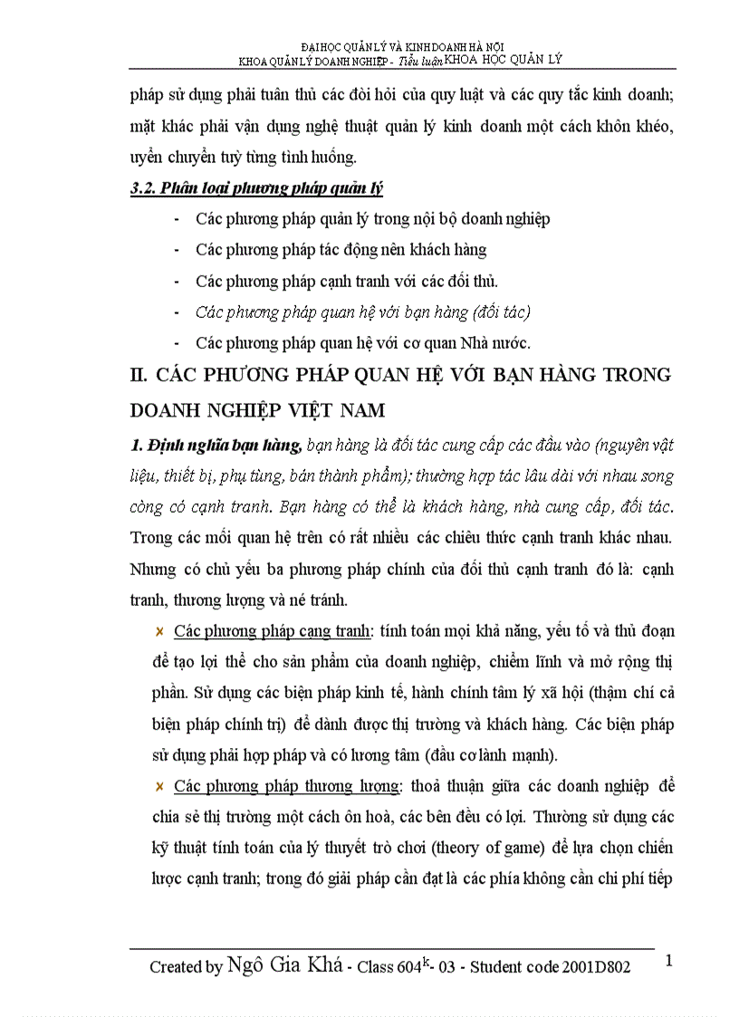 image for page Các phương pháp quản lý trong quan hệ với bạn hàng và vận dụng đối với các doanh nghiệp Việt Nam