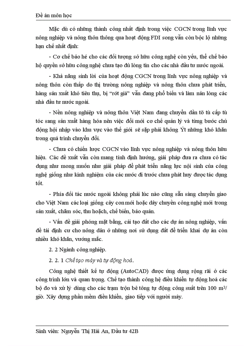 image for page Ảnh hưởng của FDI đối với CGCN ở Việt Nam thời gian qua