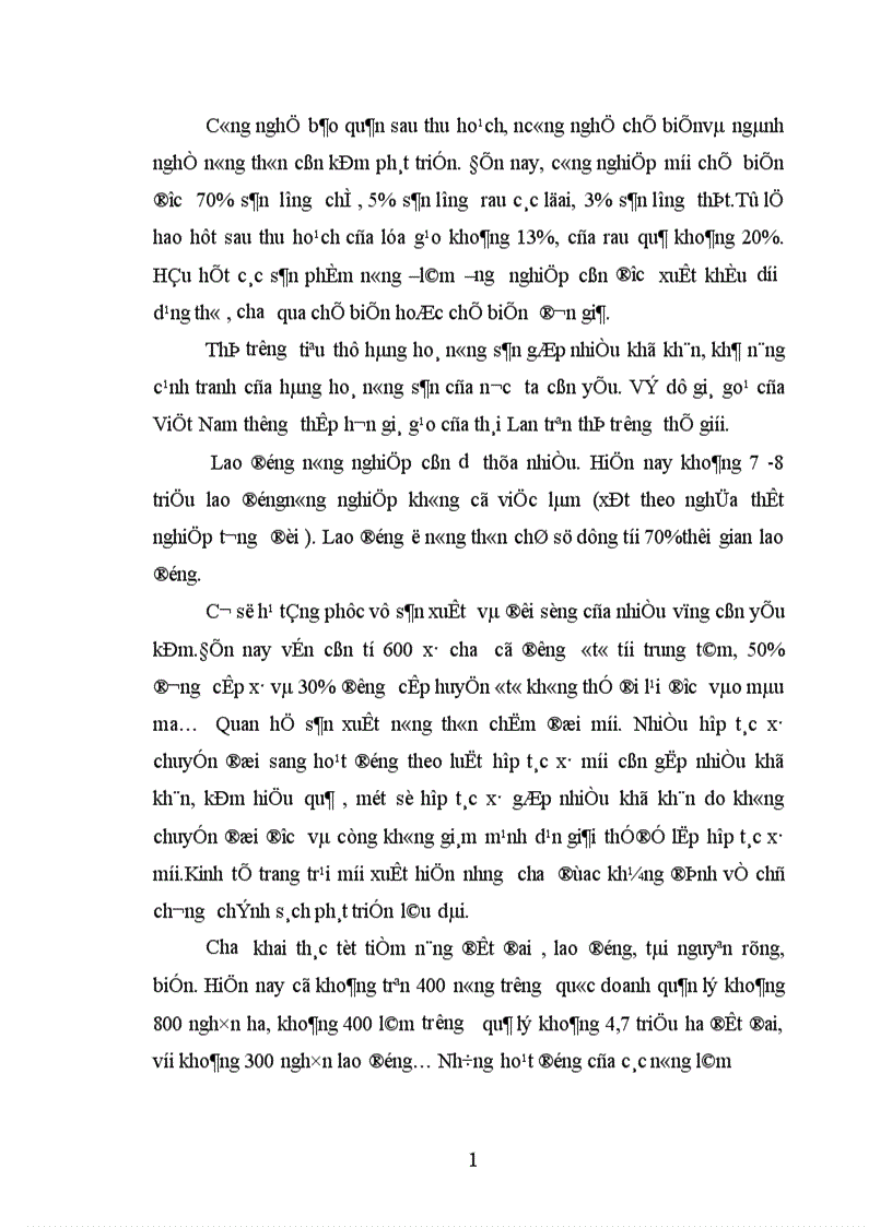 image for page Nhiệm vụ của kế hoạch chuyển dịch cơ cấu ngành kinh tế nông nghiệp