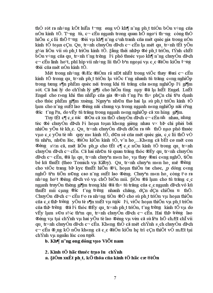 image for page Kế hoạch chuyển dịch cơ cấu ngành kinh tế ở nước ta thời kỳ 2001 – 2005