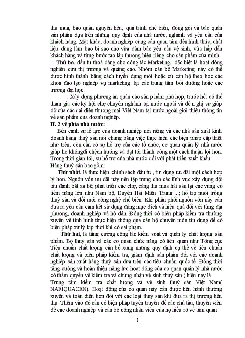 image for page Giải pháp nhằm làm thúc đẩy xuất khẩu hàng thuỷ sản của Việt Nam sang thị trường Mỹ