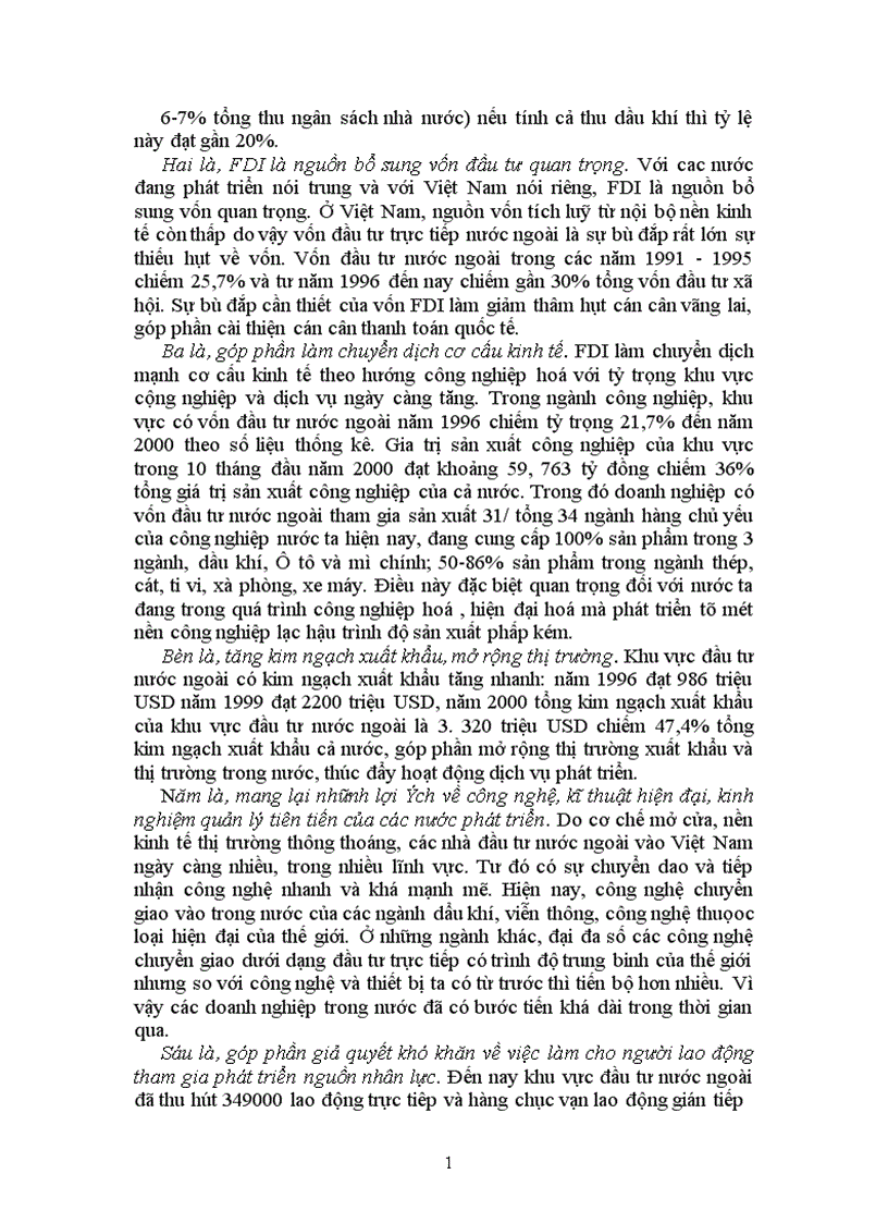 image for page Thực trạng vấn đề thu hút đầu tư trực tiếp nước ngoài ở Việt Nam hiện nay