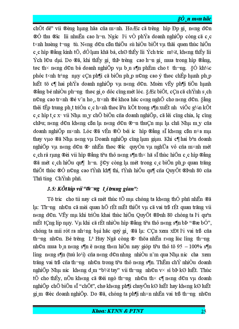 image for page Hợp đồng tiêu thụ nông sản theo tinh thần của Quyết định 80 của Thủ tướng chính phủ - Cơ sở lý luận và thực tiễn