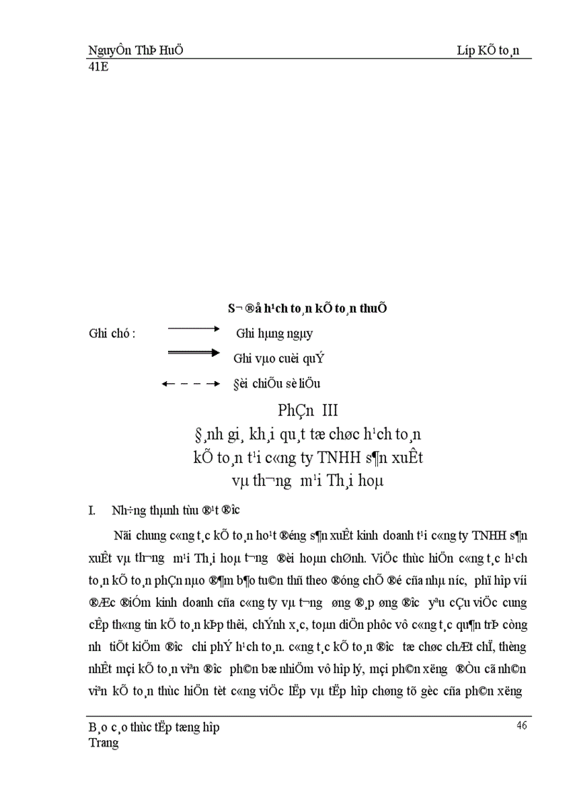 image for page Thực trạng tổ chức công tác hạch toán kế toán