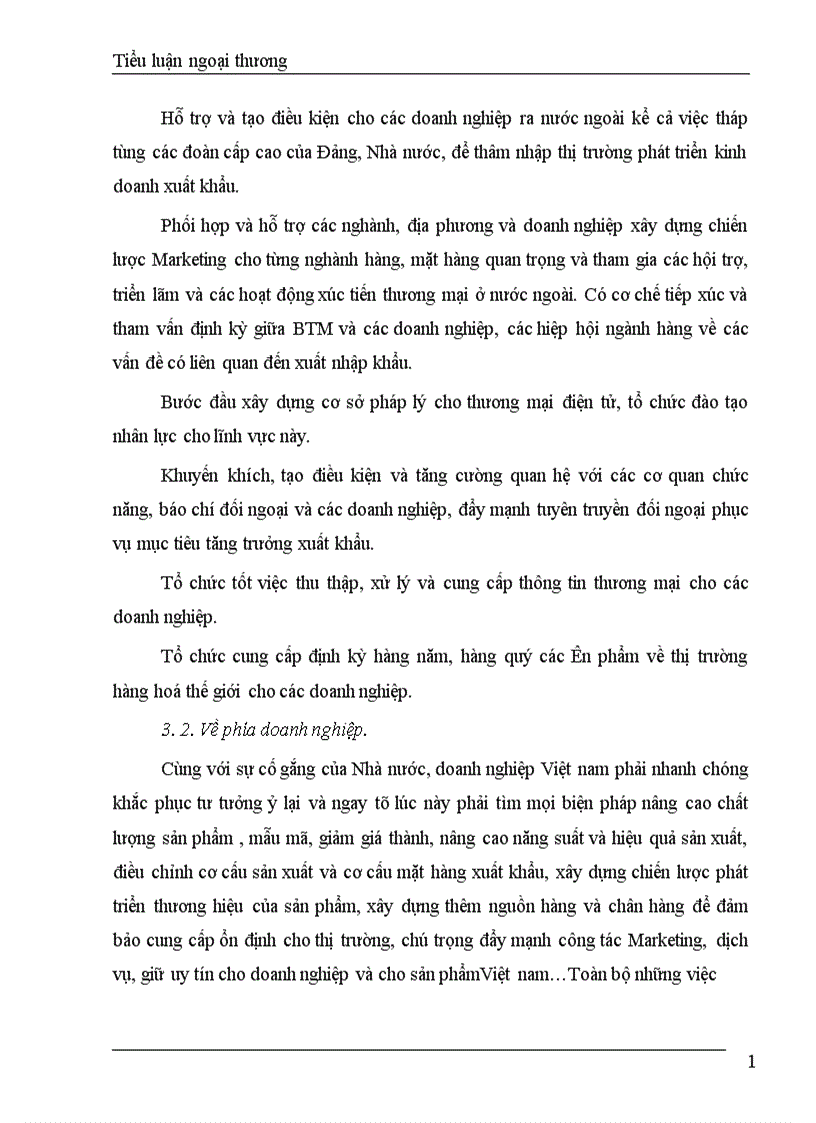 image for page Triển vọng xuất khẩu hàng hoá của các DNVN