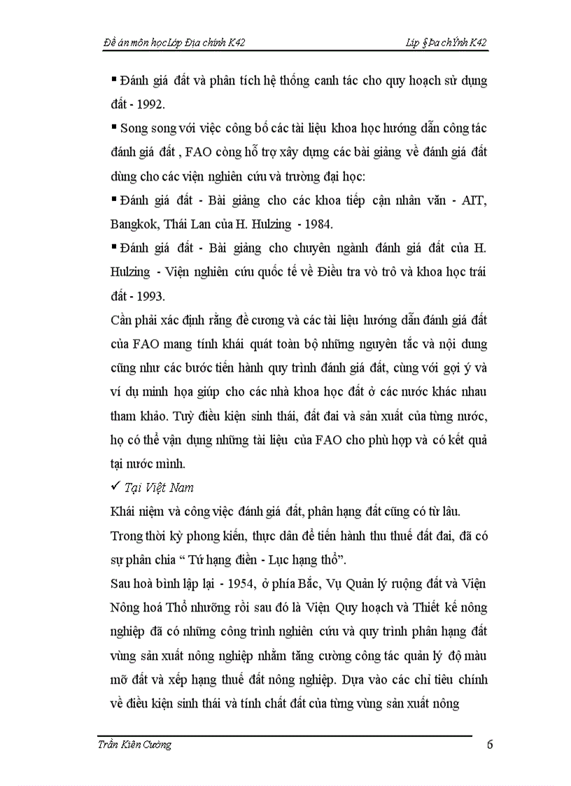 image for page Đánh giá hiện trạng sử dụng đất trên quan điểm sinh thái và phát triển bền vững