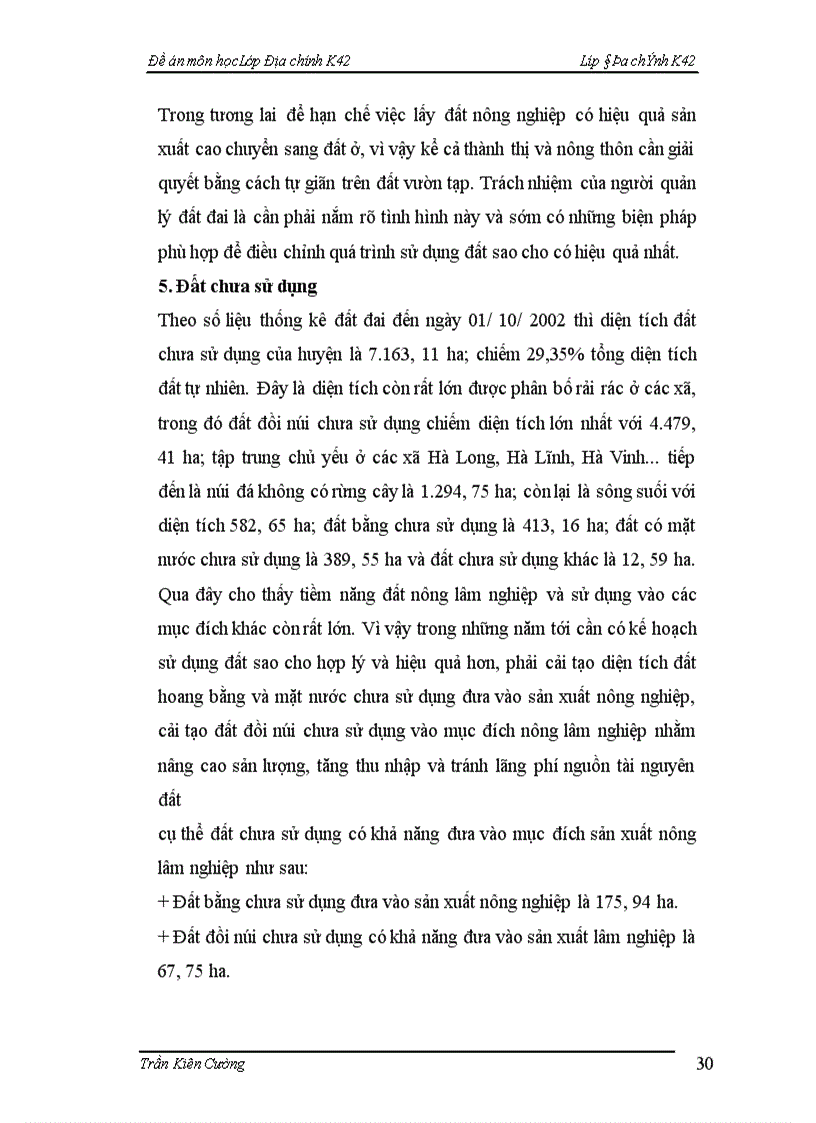 image for page Đánh giá hiện trạng sử dụng đất trên quan điểm sinh thái và phát triển bền vững