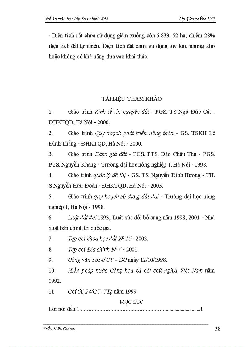 image for page Đánh giá hiện trạng sử dụng đất trên quan điểm sinh thái và phát triển bền vững