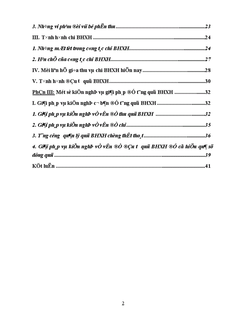 image for page Thực trạng quỹ BHXH tại Việt Nam hiện nay