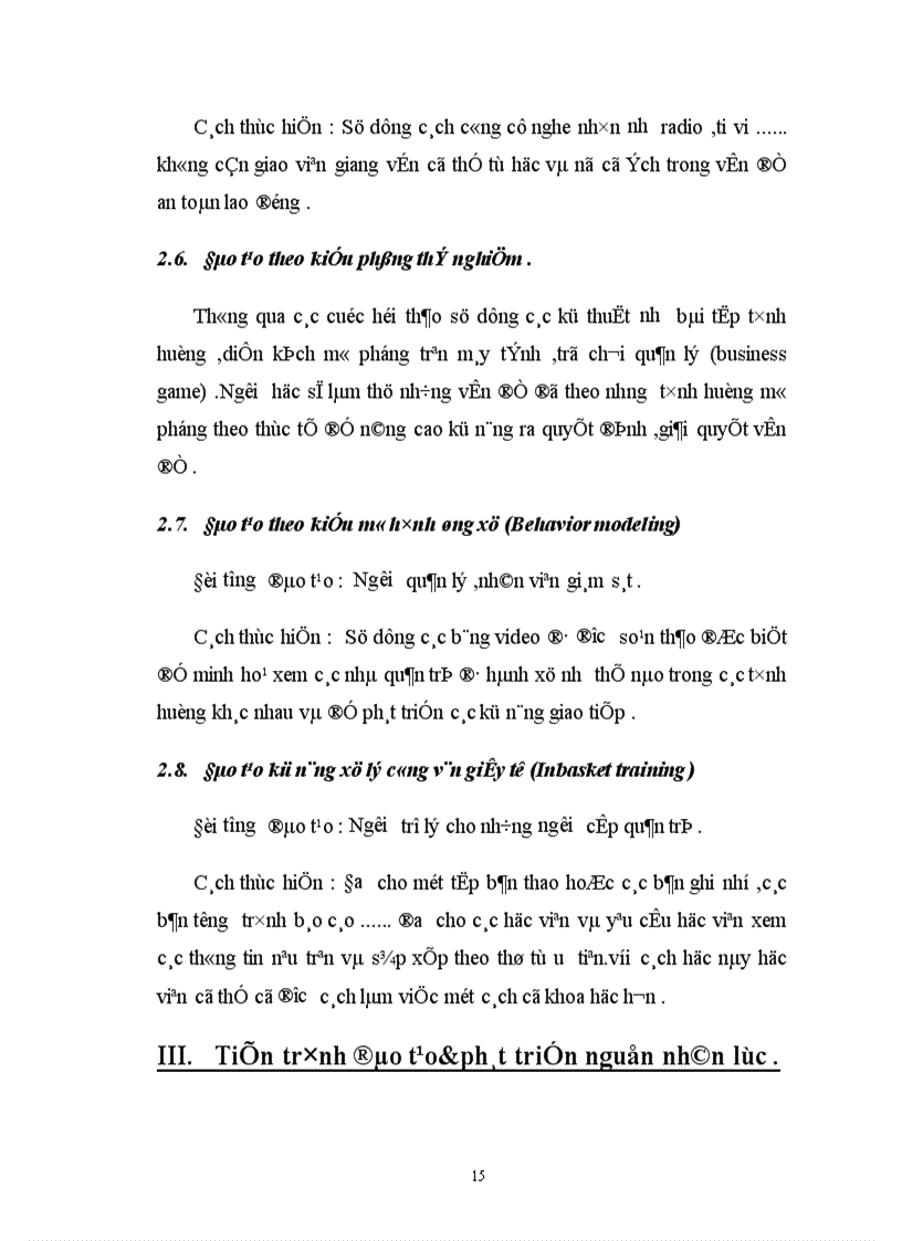 image for page Phân tích thực trạng công tác đào tạo&phát triển nguồn nhân lực tại TTYT huyện Như Thanh – tỉnh Thanh Hoá