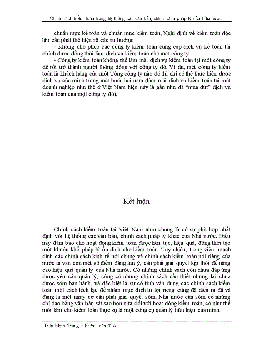 image for page Chính sách kiểm toán trong hệ thống các văn bản, chính sách pháp lý của Nhà nước