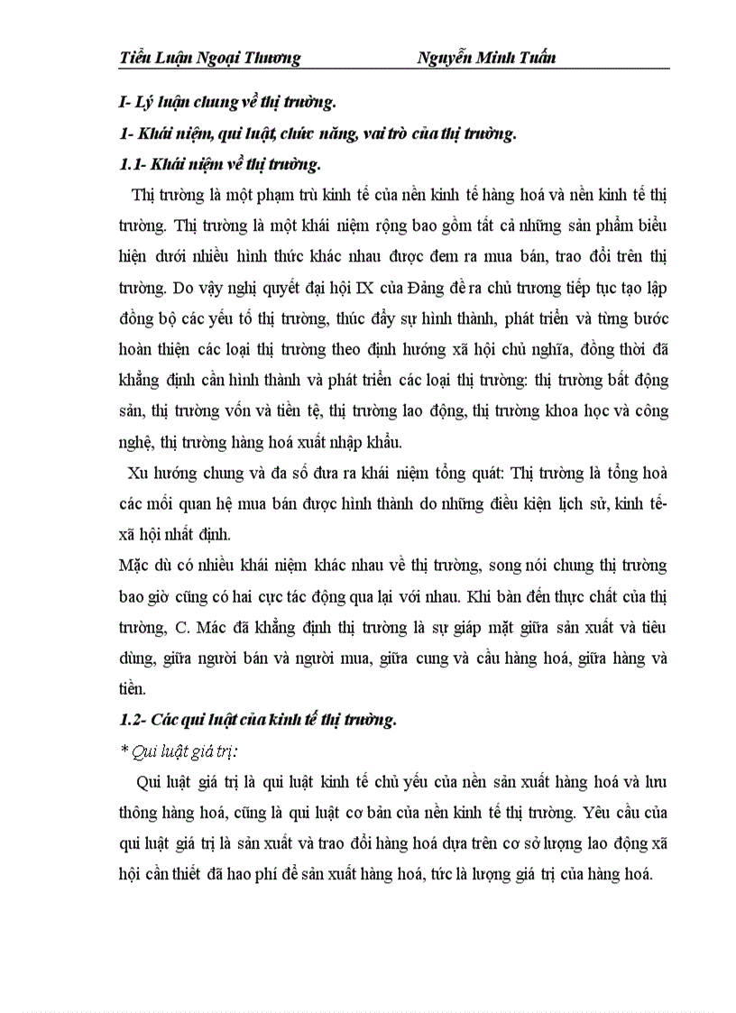 image for page Thị trường và tính hai mặt của nền kinh tế thị thường, những giải pháp để khắc phục mặt tiêu cực của nó