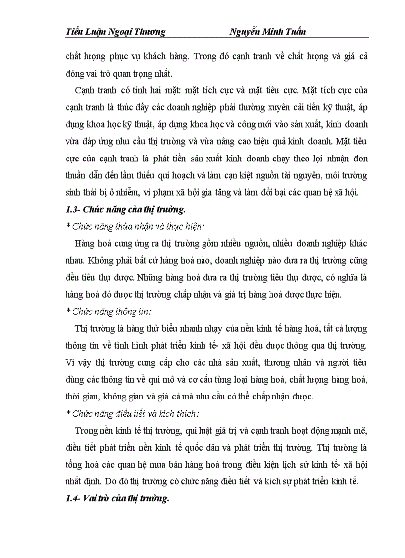 image for page Thị trường và tính hai mặt của nền kinh tế thị thường, những giải pháp để khắc phục mặt tiêu cực của nó