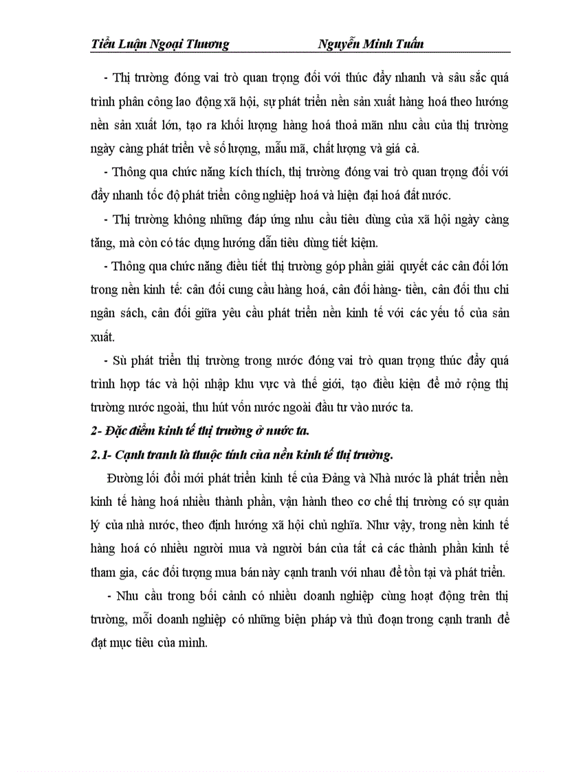 image for page Thị trường và tính hai mặt của nền kinh tế thị thường, những giải pháp để khắc phục mặt tiêu cực của nó
