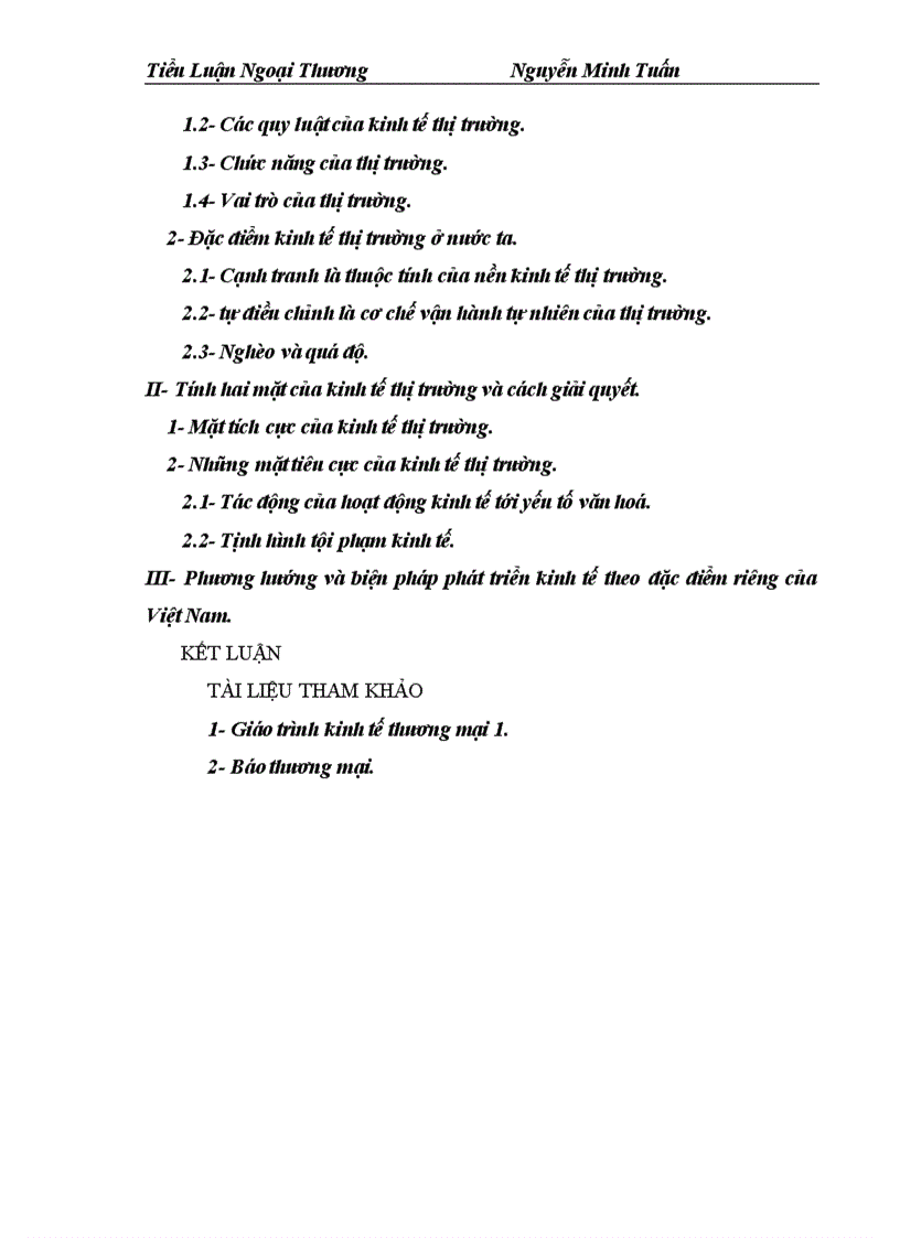 image for page Thị trường và tính hai mặt của nền kinh tế thị thường, những giải pháp để khắc phục mặt tiêu cực của nó